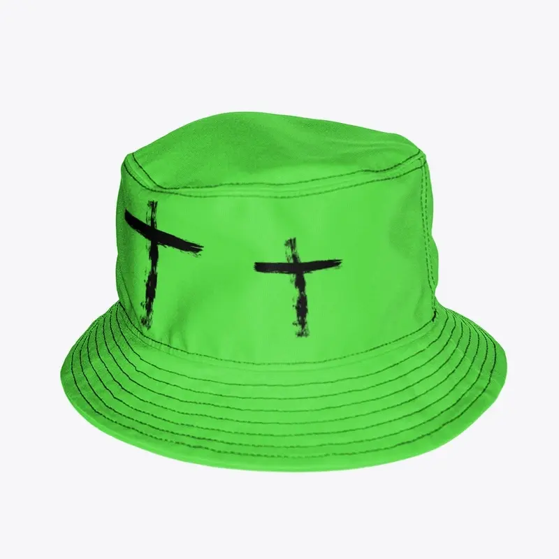 3 Cross Bucket Hat