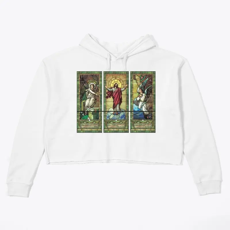 Stain glass Scripture Print 